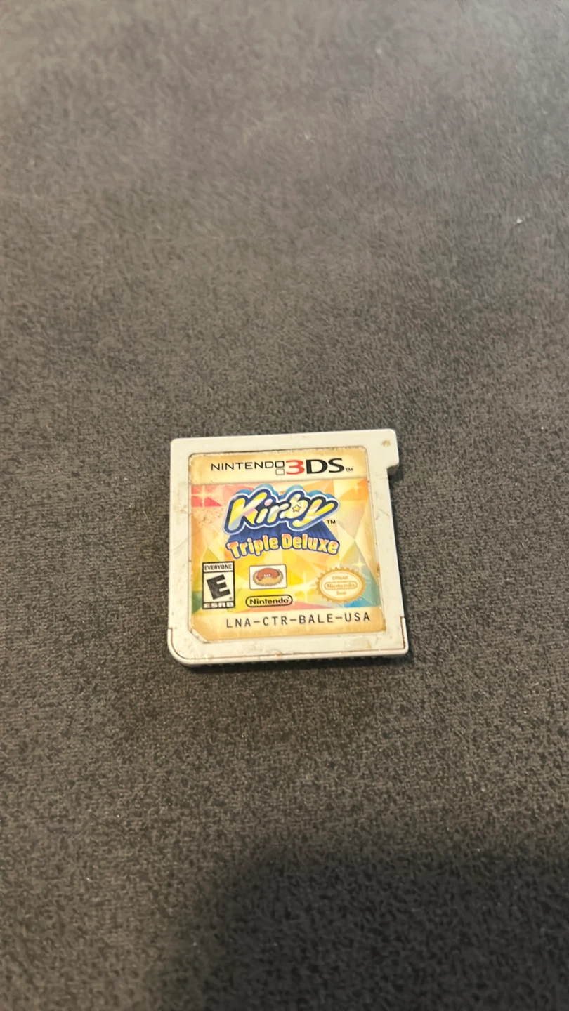 Nintendo 3DS Kirby Triple Deluxe Game