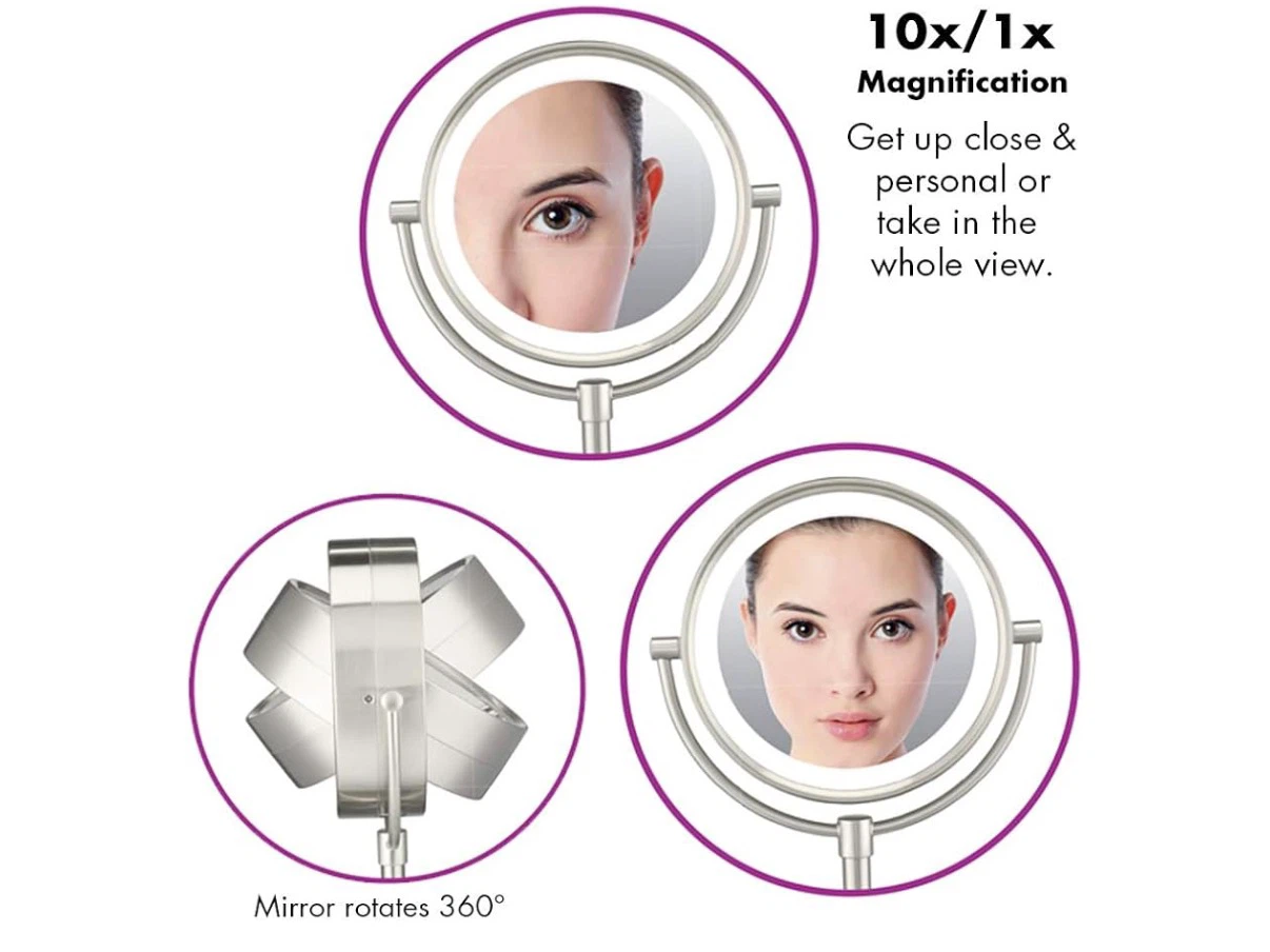 Conair Magnification Lighting Mirror- NEW - photo 5