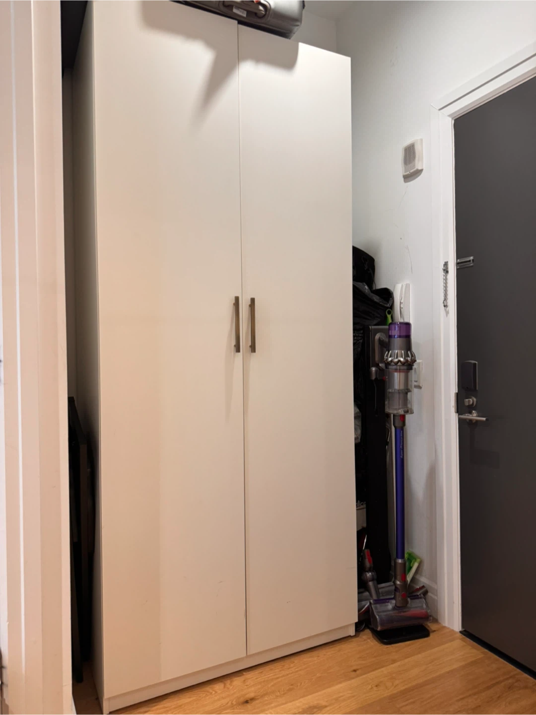IKEA PAX Wardrobe, used as utility / shoes cabinet