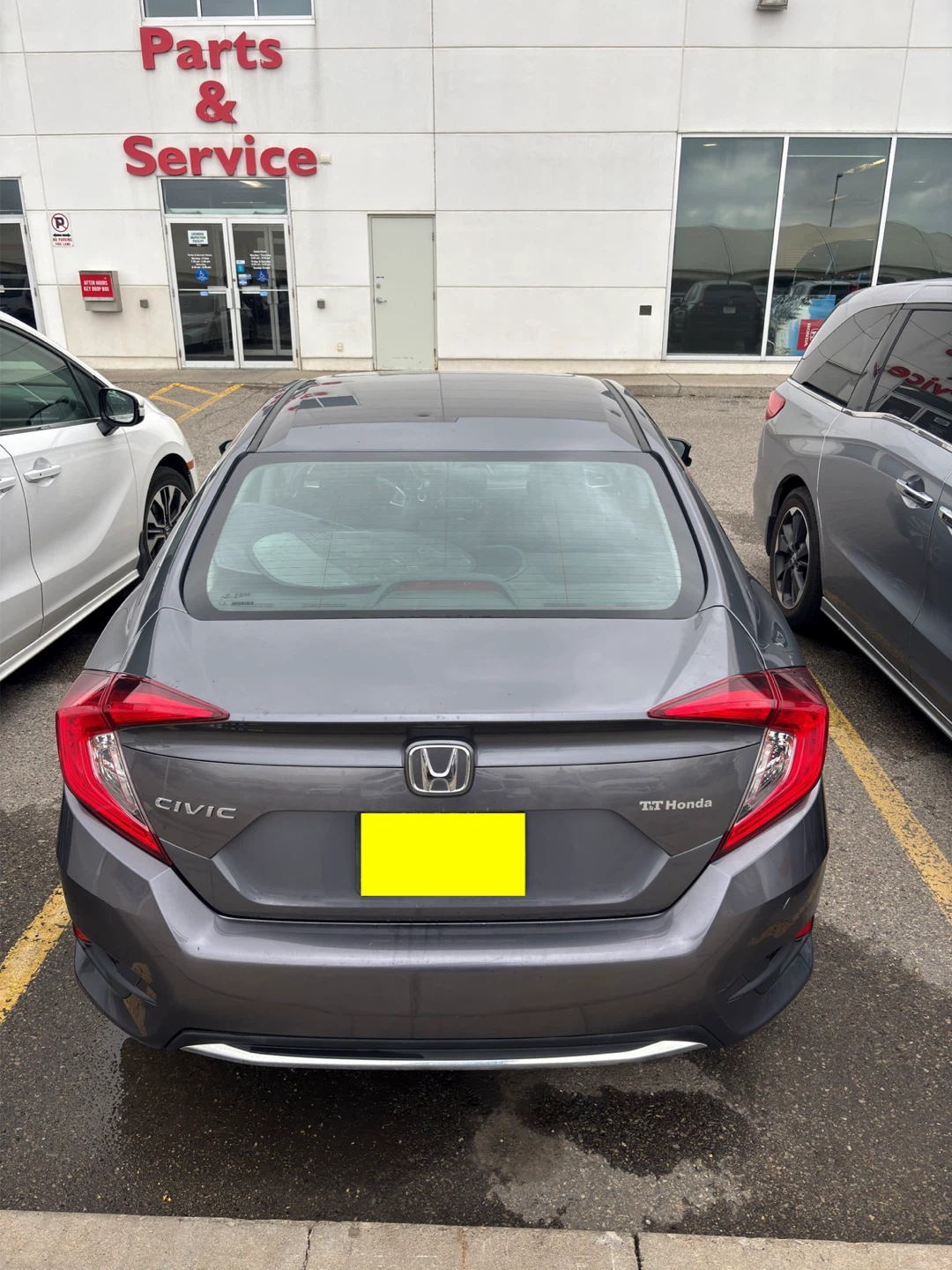 2020 Honda Civic, clean CARFAX, dealership maintained