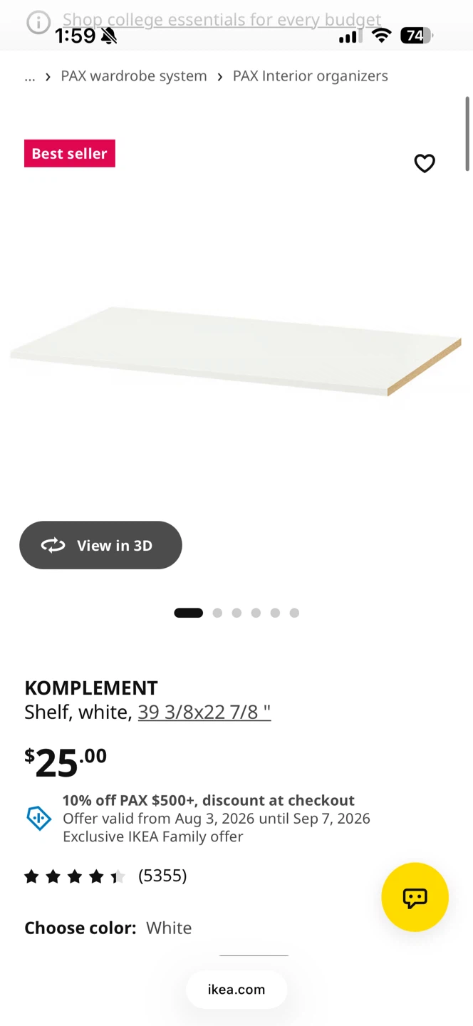 IKEA PAX Wardrobe, used as utility / shoes cabinet - photo 5