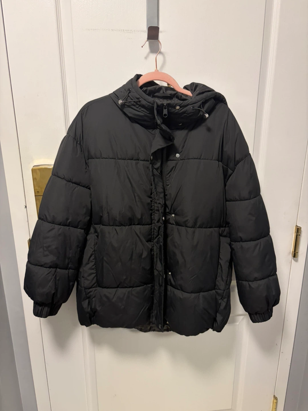 Vero Moda Black Puffer Jacket - Size M