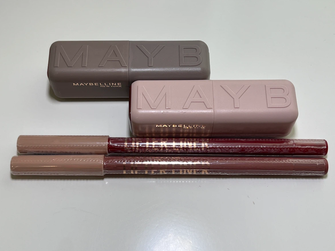 Maybelline Lipsticks and Lip Liners