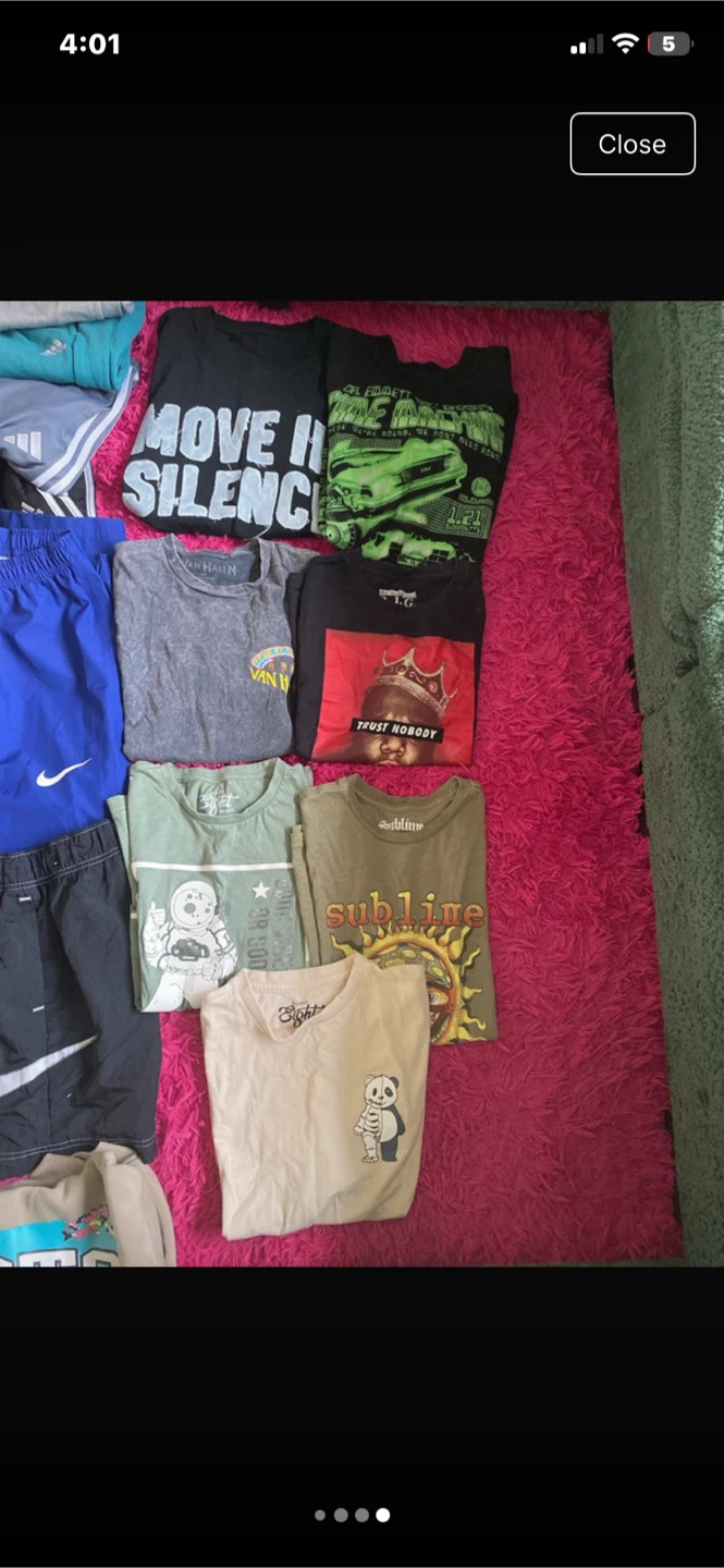 Assorted Big Boys Athletic Apparel