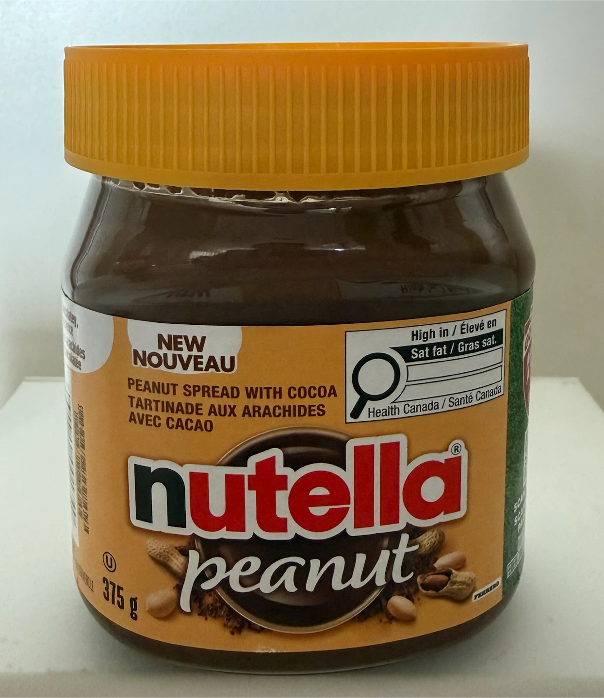 Nutella Peanut Spread with Cocoa-2 Sealed Jars-Exp. March 2027 - photo 2