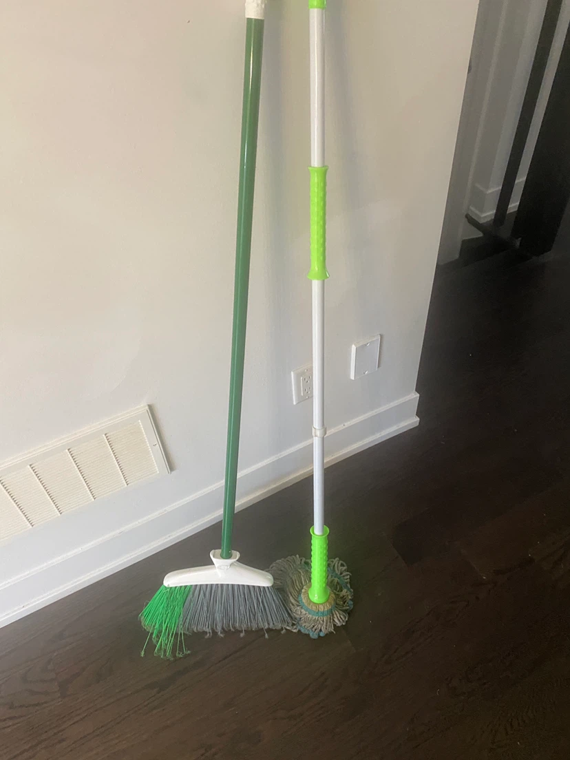 Broom and Mop Set