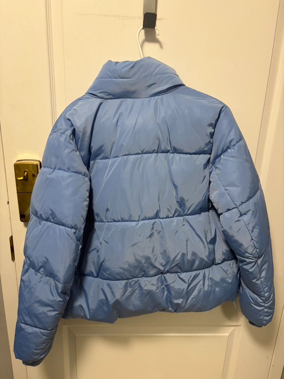 Puffer Jacket Light Blue - photo 2