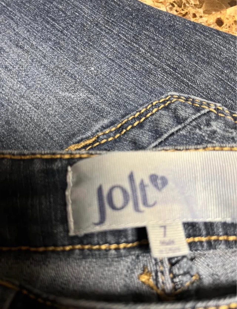 Jolt Girls Jeans Size 7 - photo 3