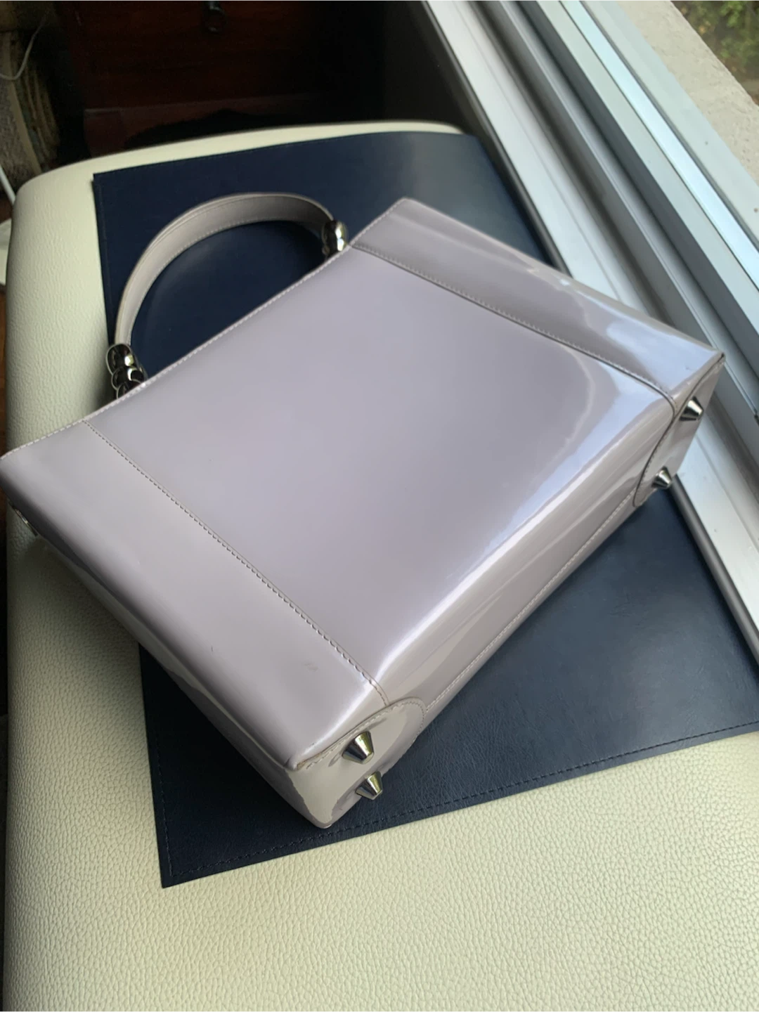 Christian Dior patent leather handbag - photo 2