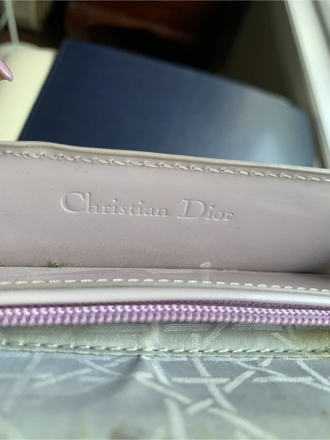 Christian Dior patent leather handbag - photo 4