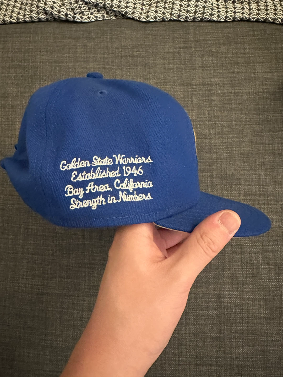 New Era 9Fifty Golden State Warriors 2019 Draft Cap Snapback Hat - photo 2