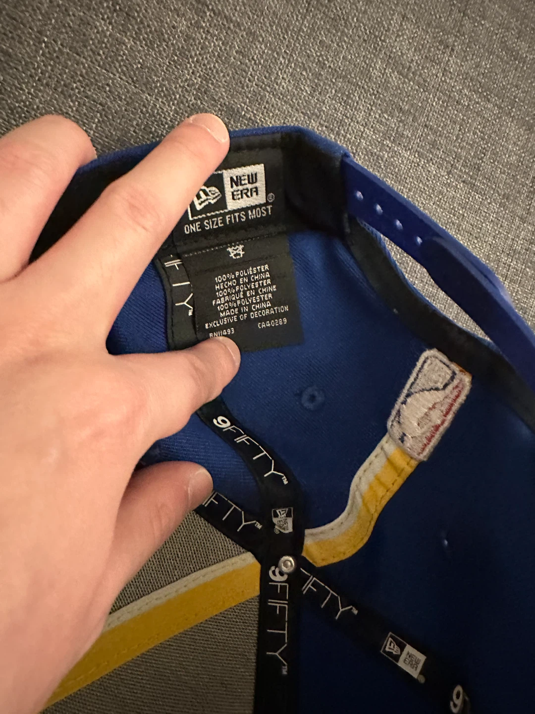 New Era 9Fifty Golden State Warriors 2019 Draft Cap Snapback Hat - photo 5