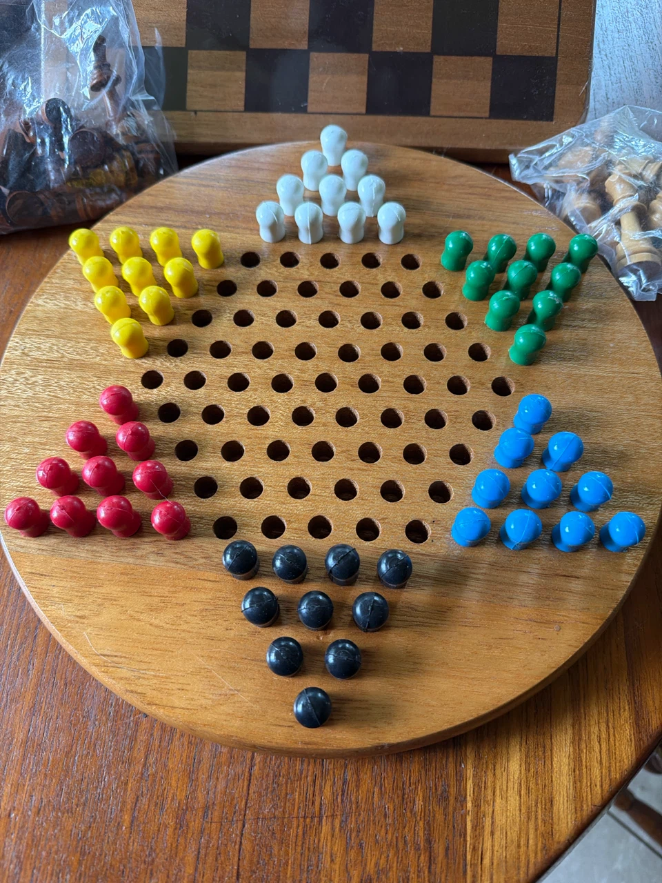 Chinese Checkers, Chess, and Checkers