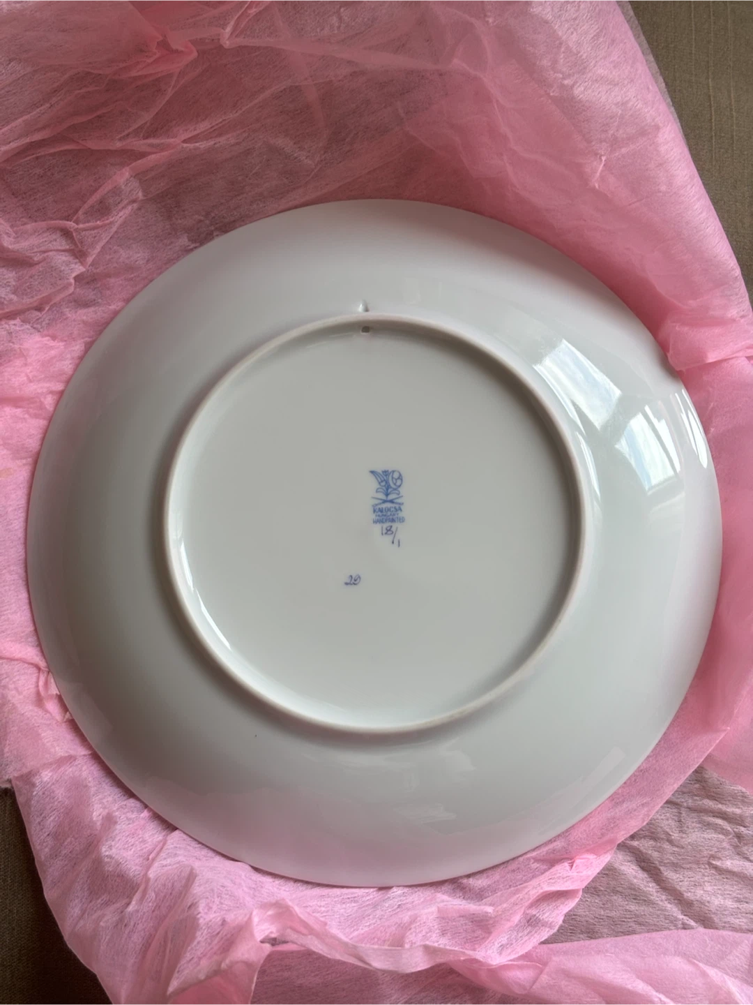 Vintage Kalocsa Hungary Handpainted wall Plate - photo 4
