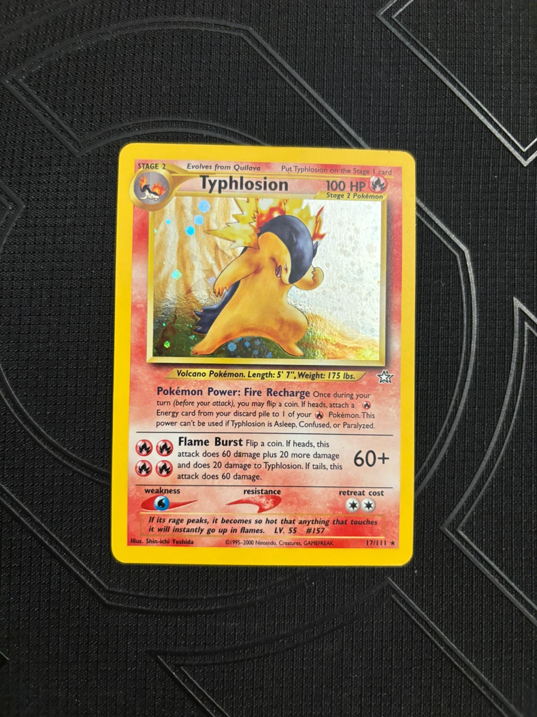 Typhlosion Pokemon Card