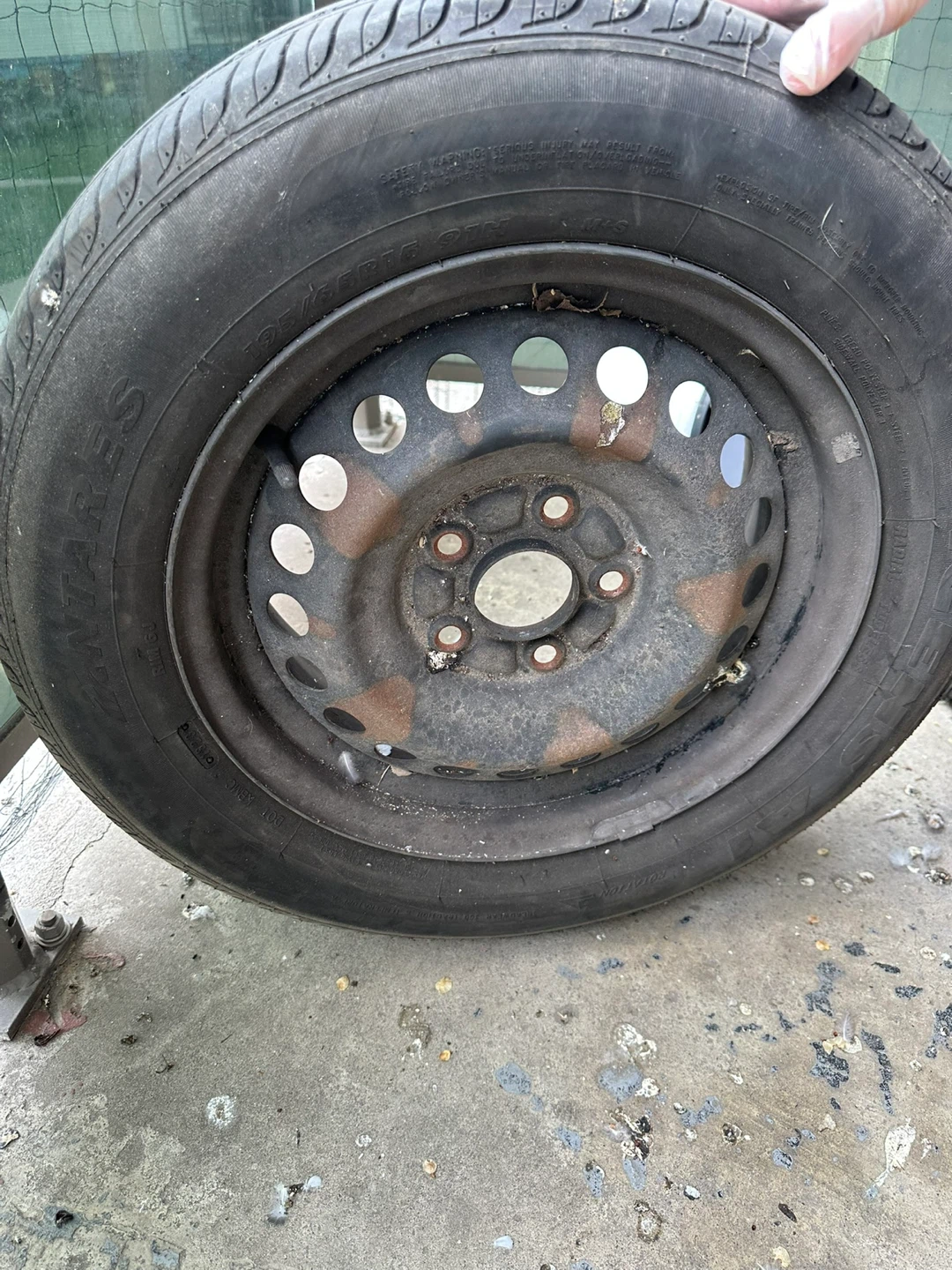 Antares Summer Tire with Rim – 195/65R15 (Honda Civic 2009) - photo 2