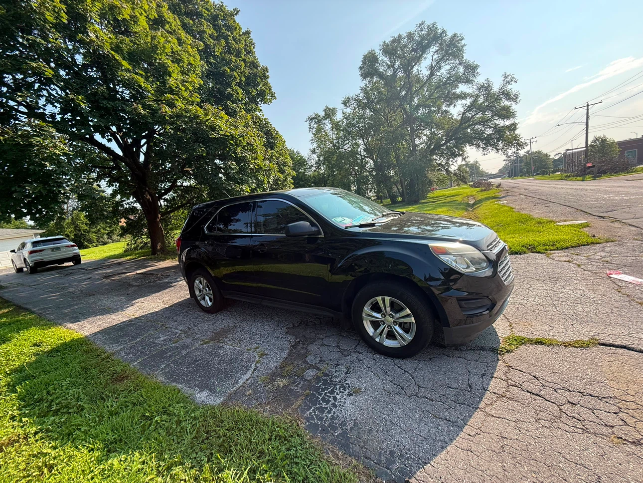 Black Chevrolet Equinox SUV