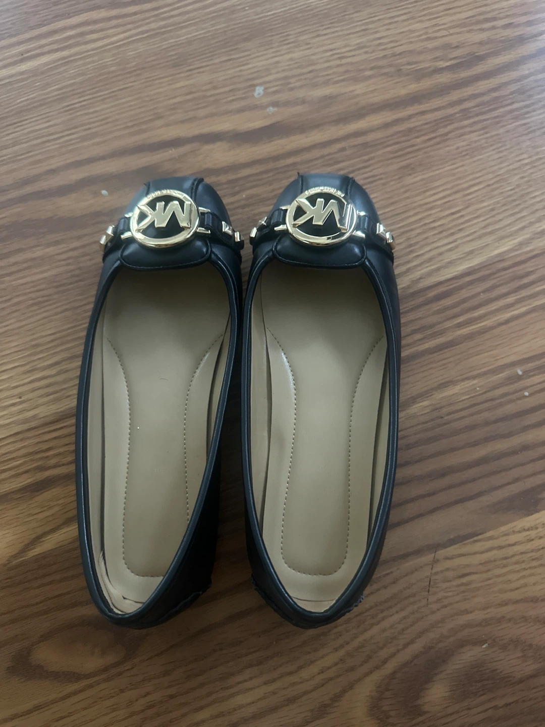 Michael Kors Black Leather Loafer Flats - photo 2