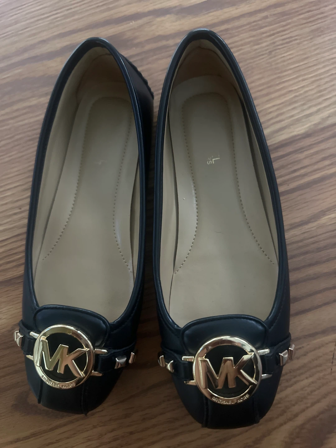 Michael Kors Black Leather Loafer Flats - photo 3