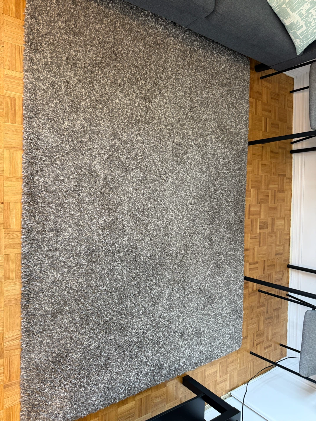 Grey Shag Rug - photo 2