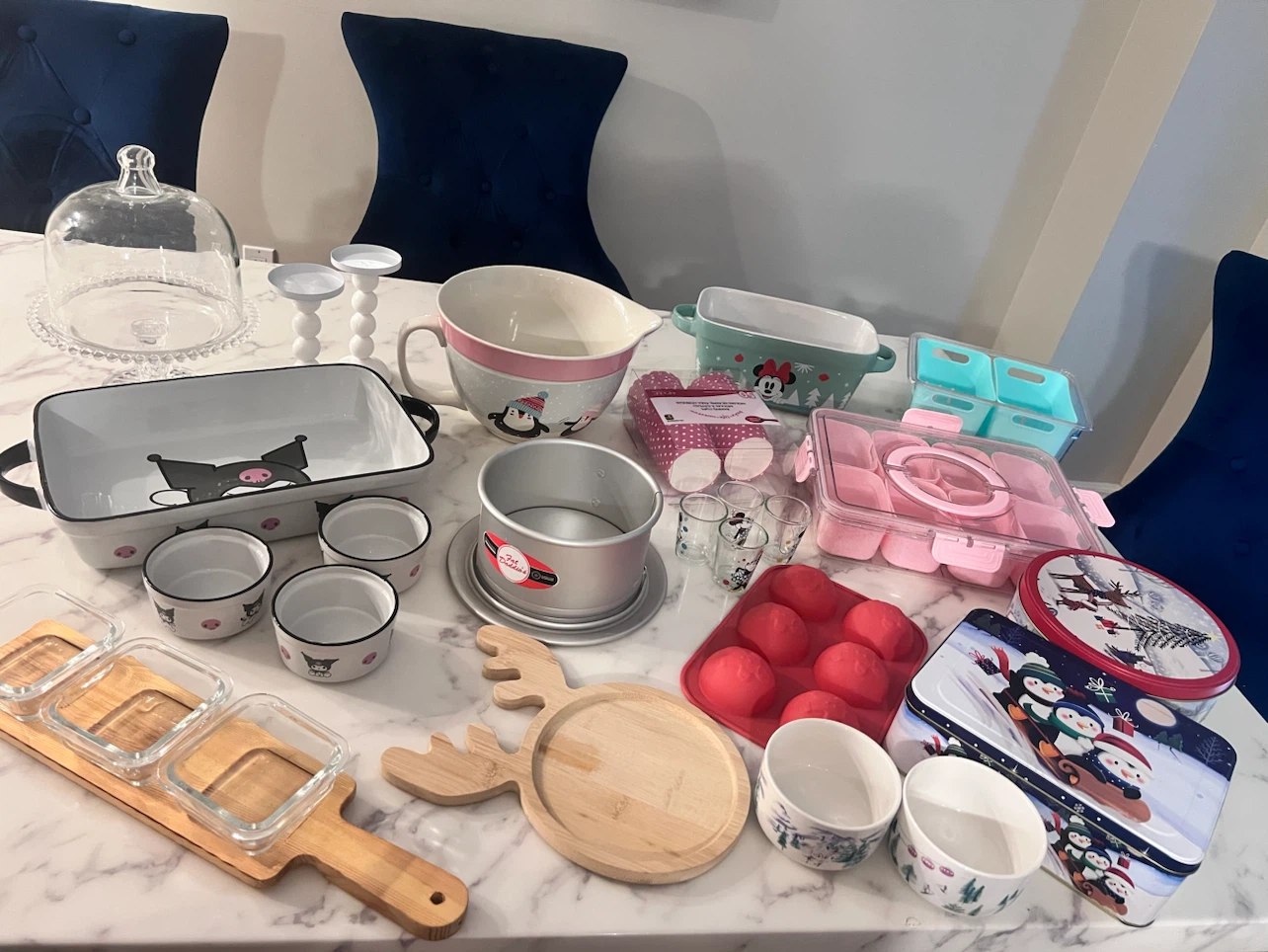 Assorted Kitchenware and Bakeware Set