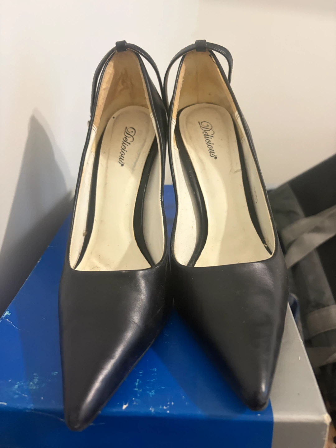 Black Pointed Toe Heels - $10 OBO