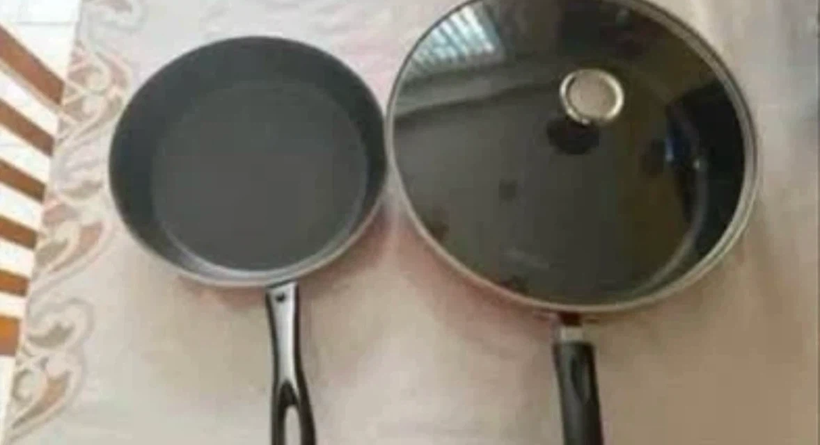 Small and big frying pan (Okay condition) (Both for Free)