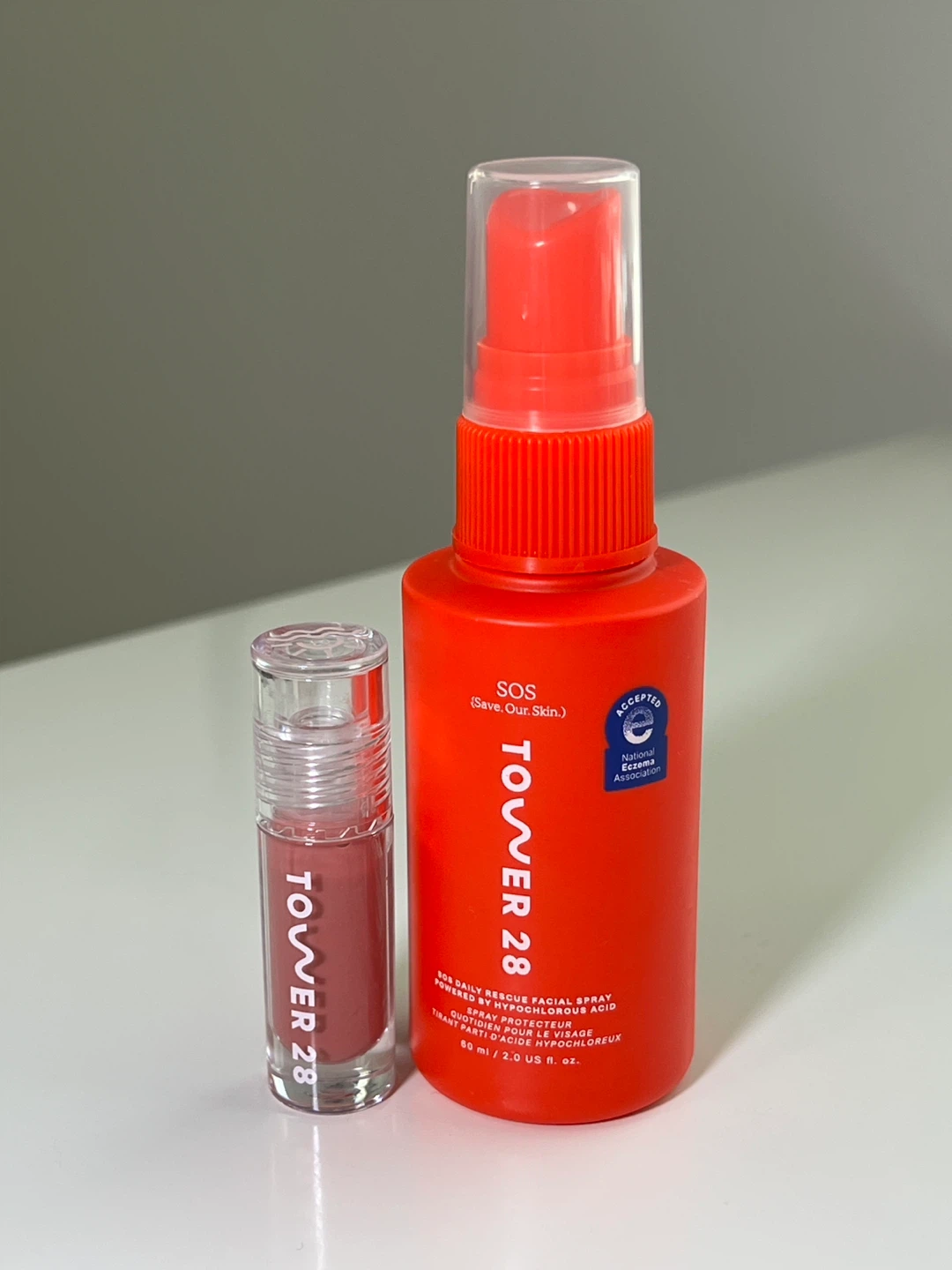 Tower 28 SOS Toner & ShineOn Lip Jelly