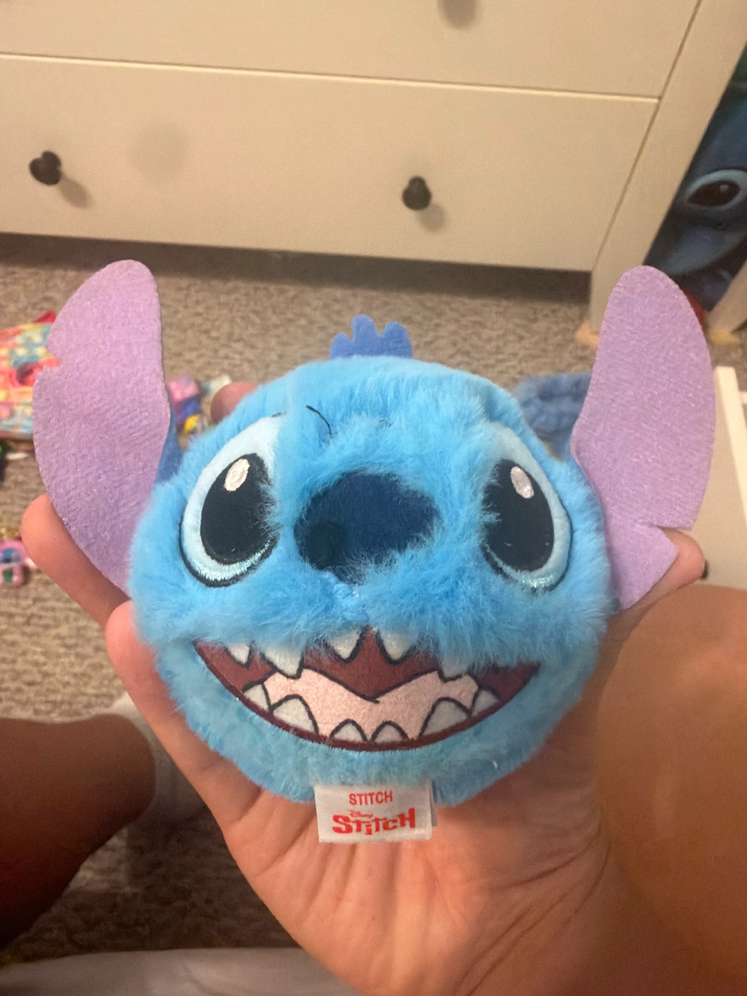 Disney Stitch Plush bouncy ball