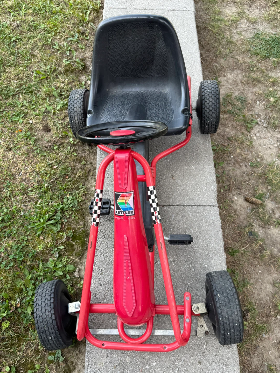 Kettler Go-Kart Pedal Car - Red - photo 2