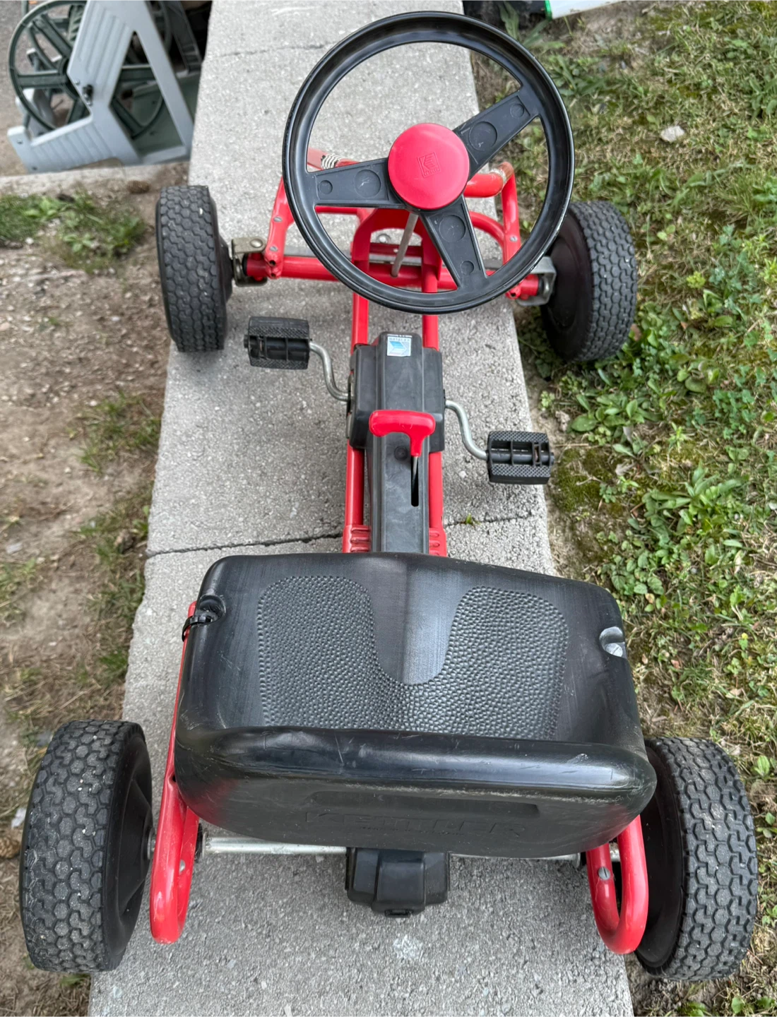 Kettler Go-Kart Pedal Car - Red - photo 3