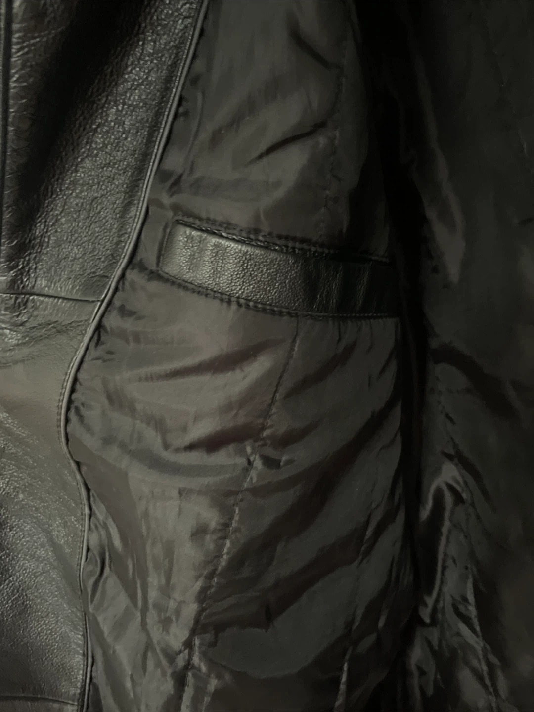 Covington Men's Black Genuine Leather Jacket - photo 4