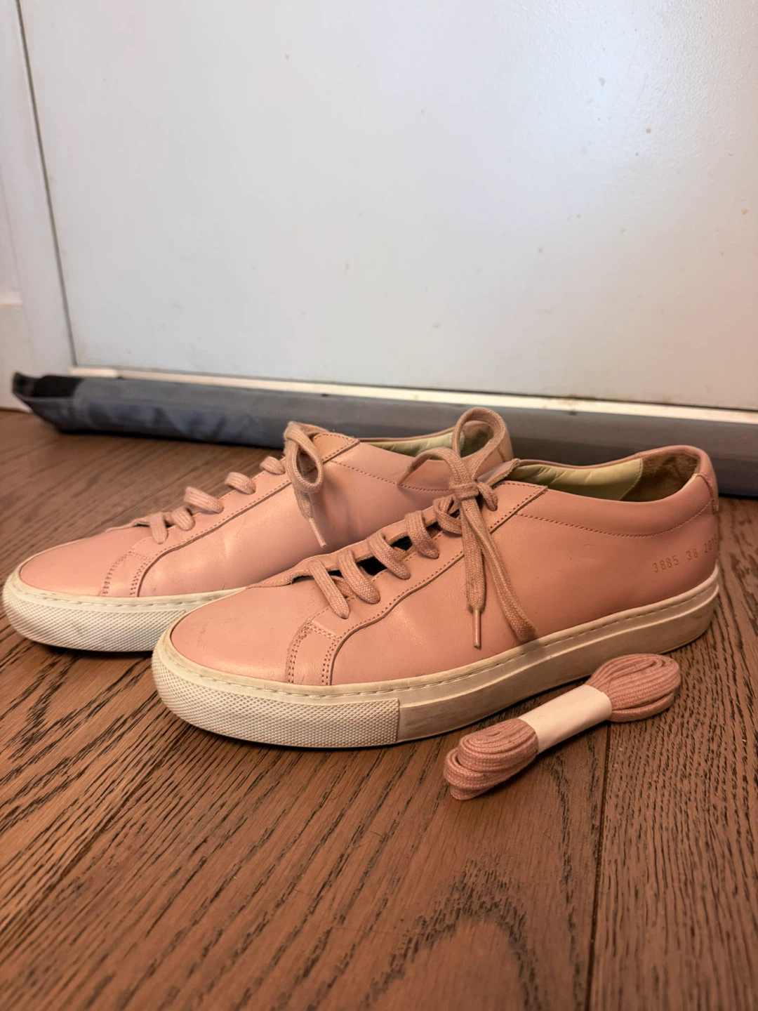 Common Projects Pink Leather Sneakers - photo 2