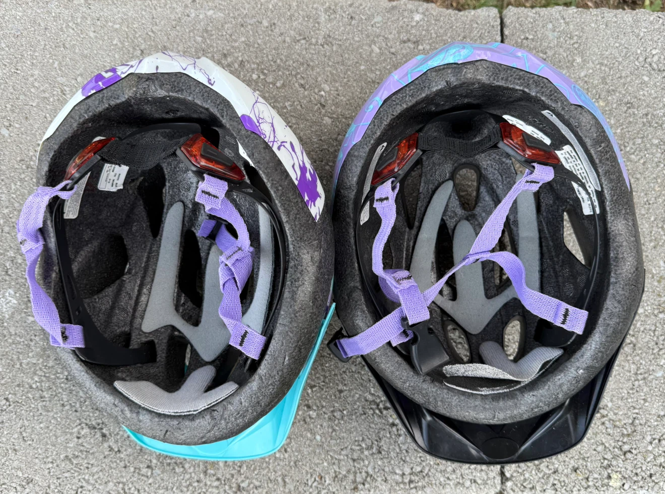 Bell Kids Bike Helmets (2 Pack) Purple/Teal - photo 3