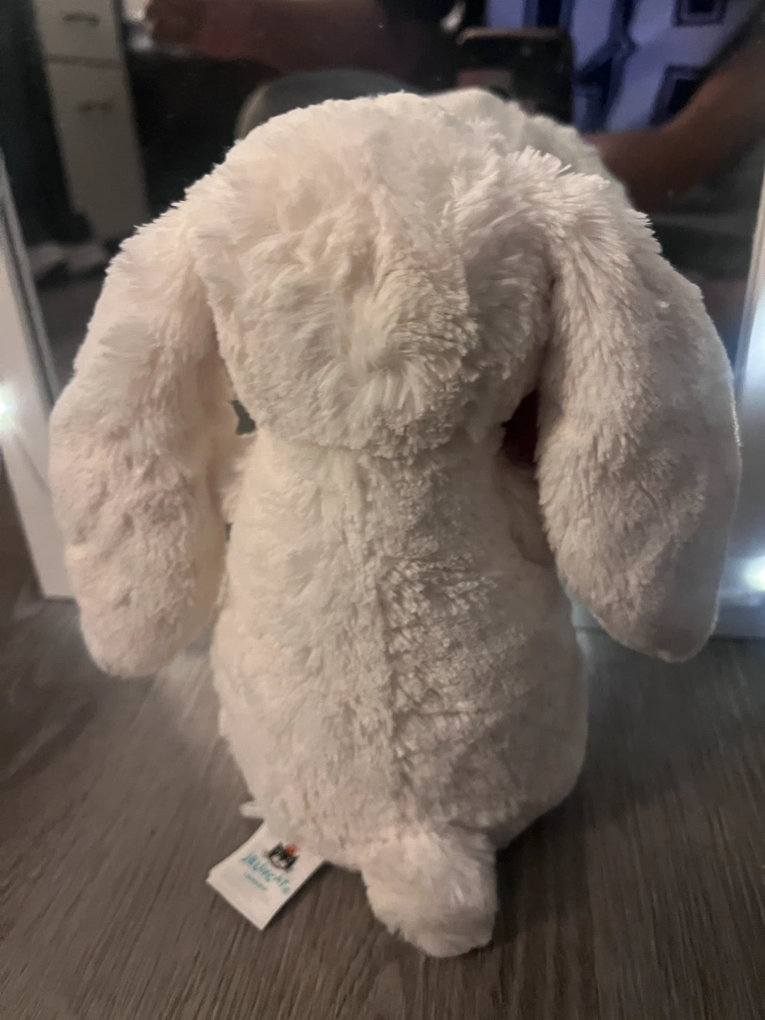 Jellycat Bashful Cream Bunny with Rose - photo 3