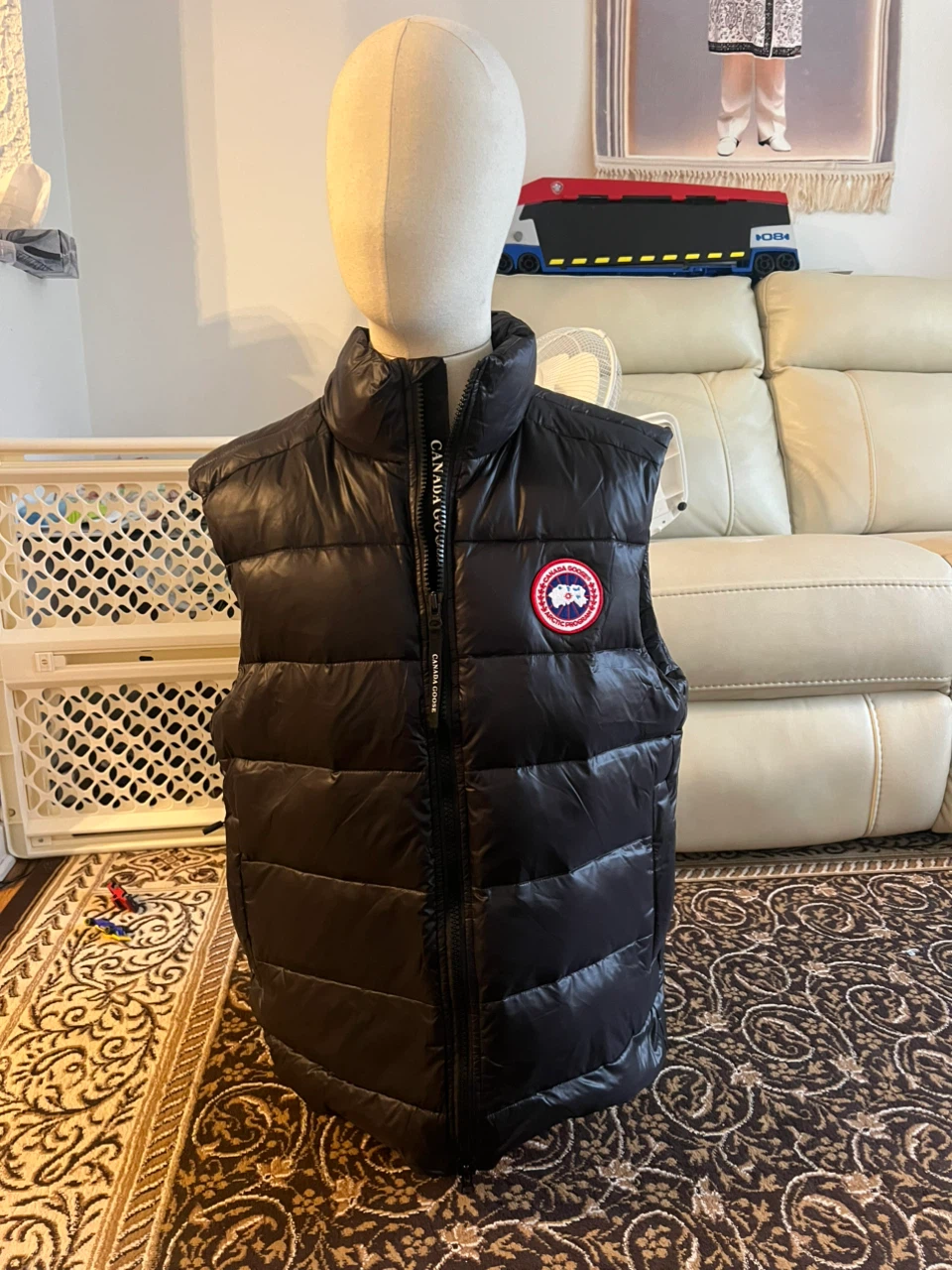 Canada Goose Black Puffer Vest