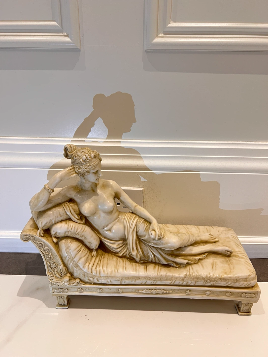 Reclining Woman Statue