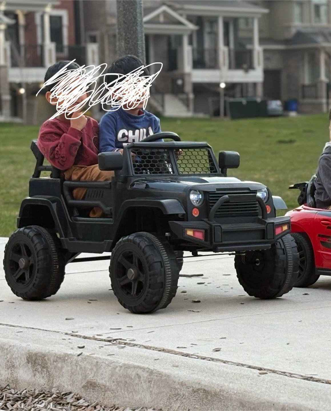 Black Ride-On Jeep for Kids - photo 3