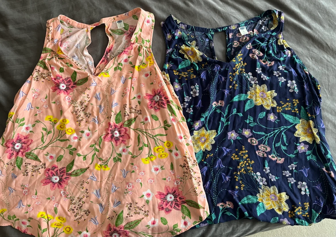 3 Patterned Tank Tops - XL - photo 3