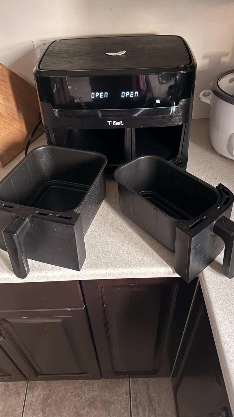 T-fal Dual Easy Fry Air Fryer - photo 2