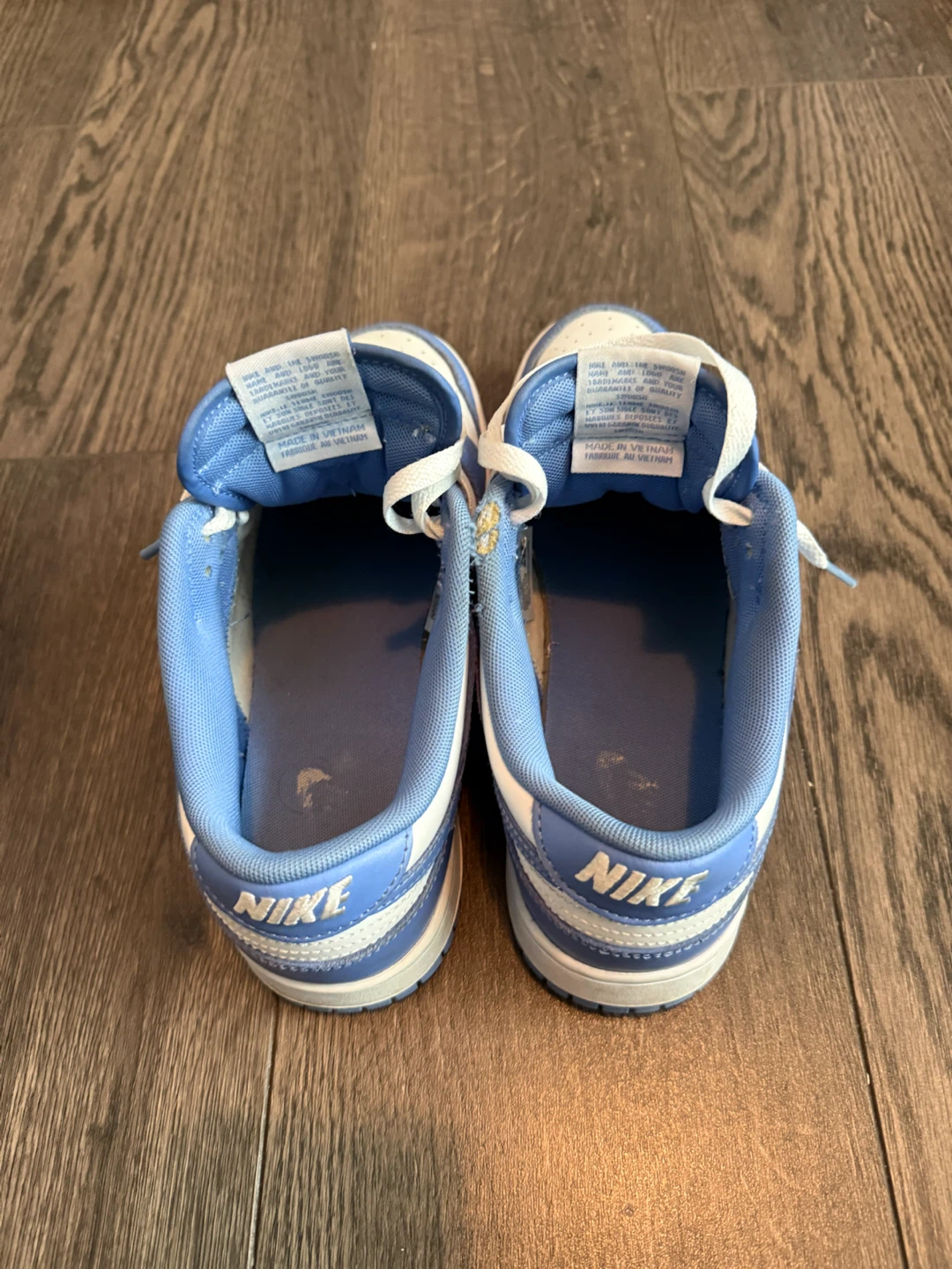 Nike Dunk Low Shoes - Blue & White - photo 4