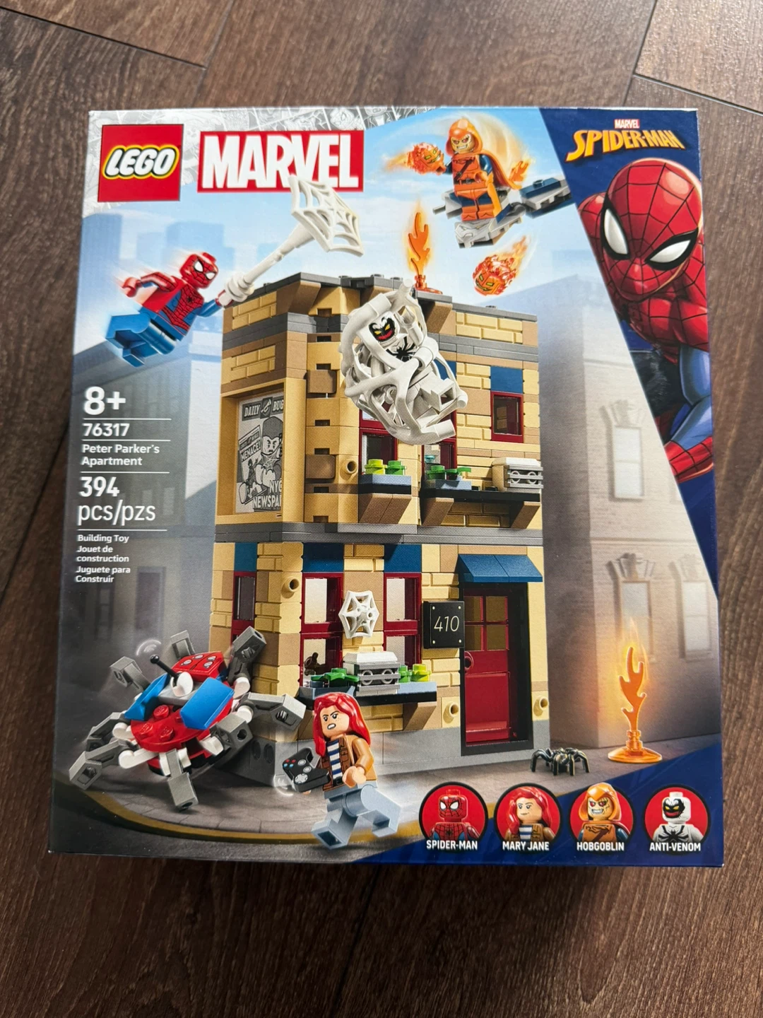 LEGO Marvel Spider-Man Peter Parker's Apartment Set 76317