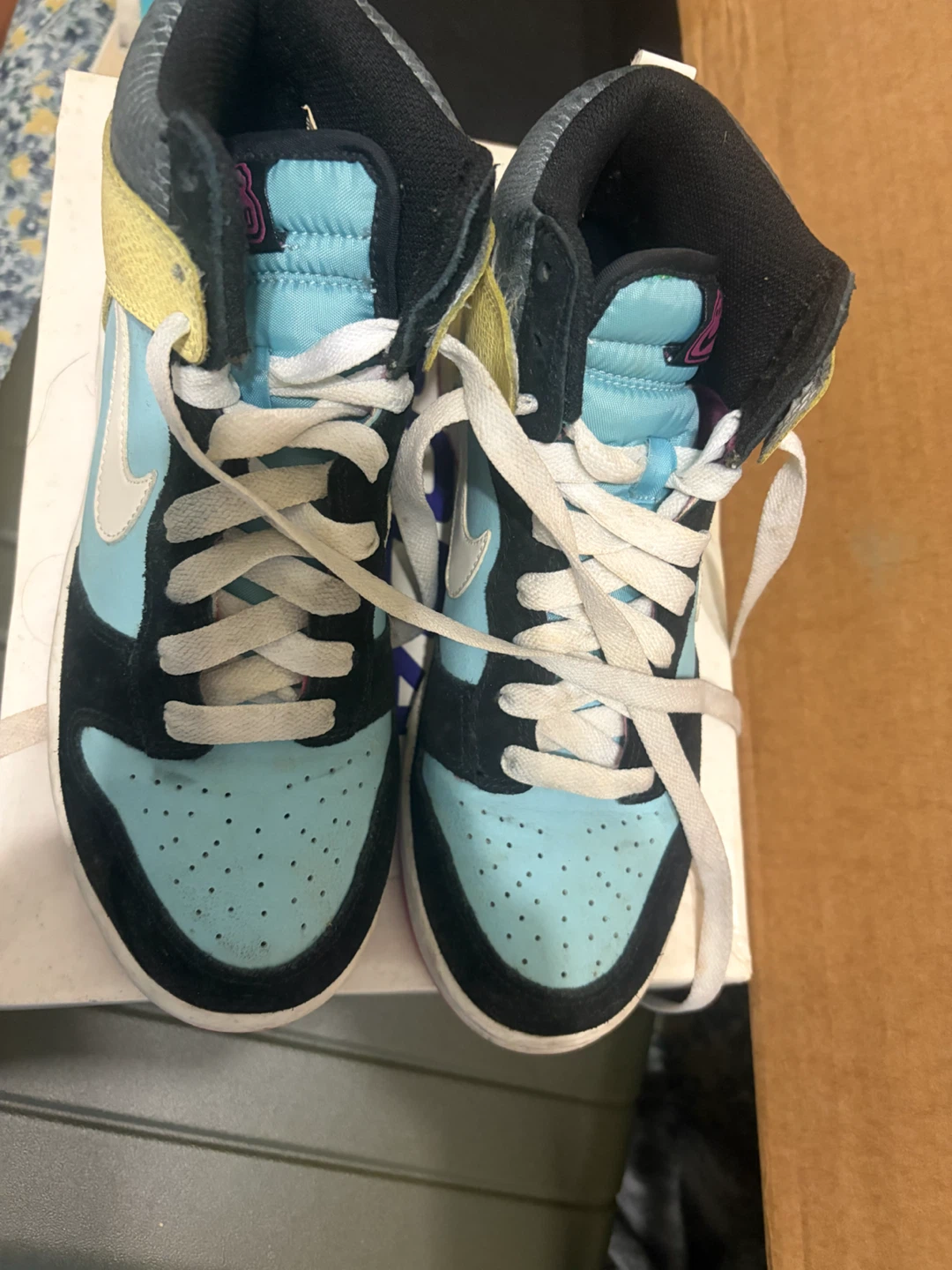 Nike Dunk High Top Sneakers - photo 2