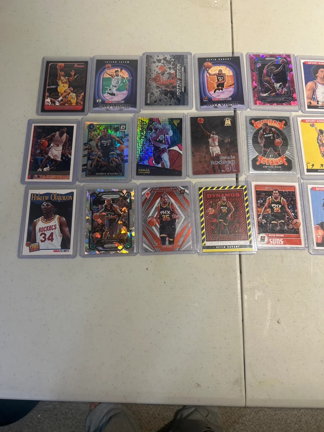 Collection of NBA Cards