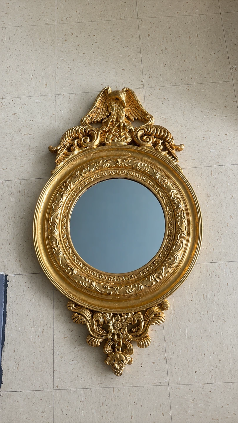Antique Gold Eagle Mirror - photo 2