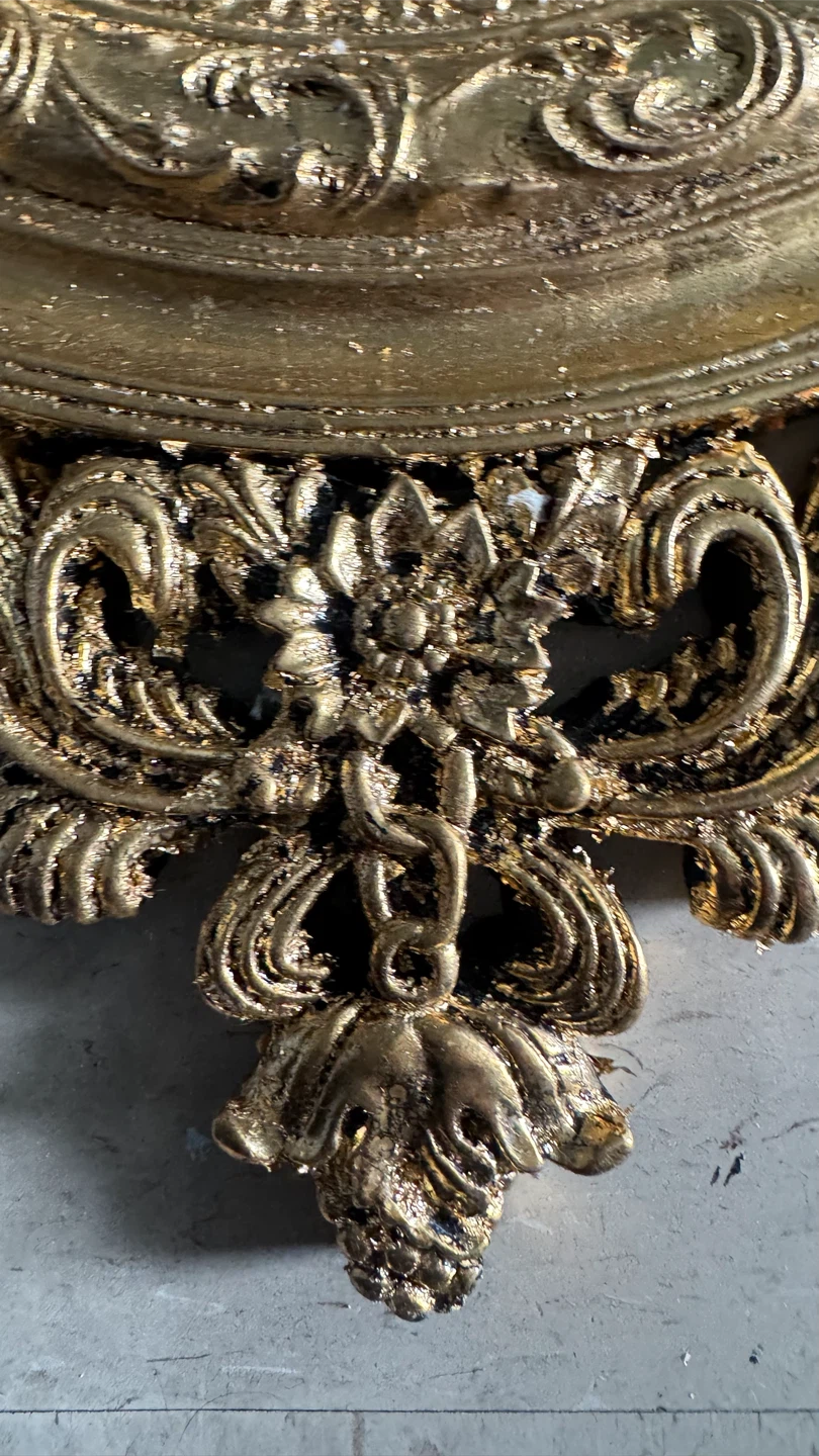 Antique Gold Eagle Mirror - photo 4