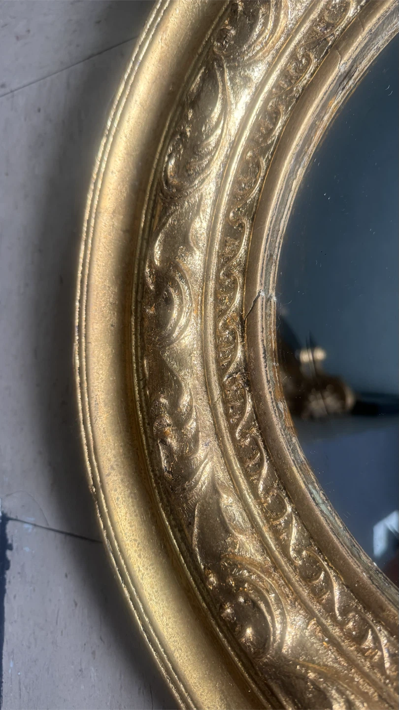 Antique Gold Eagle Mirror - photo 5