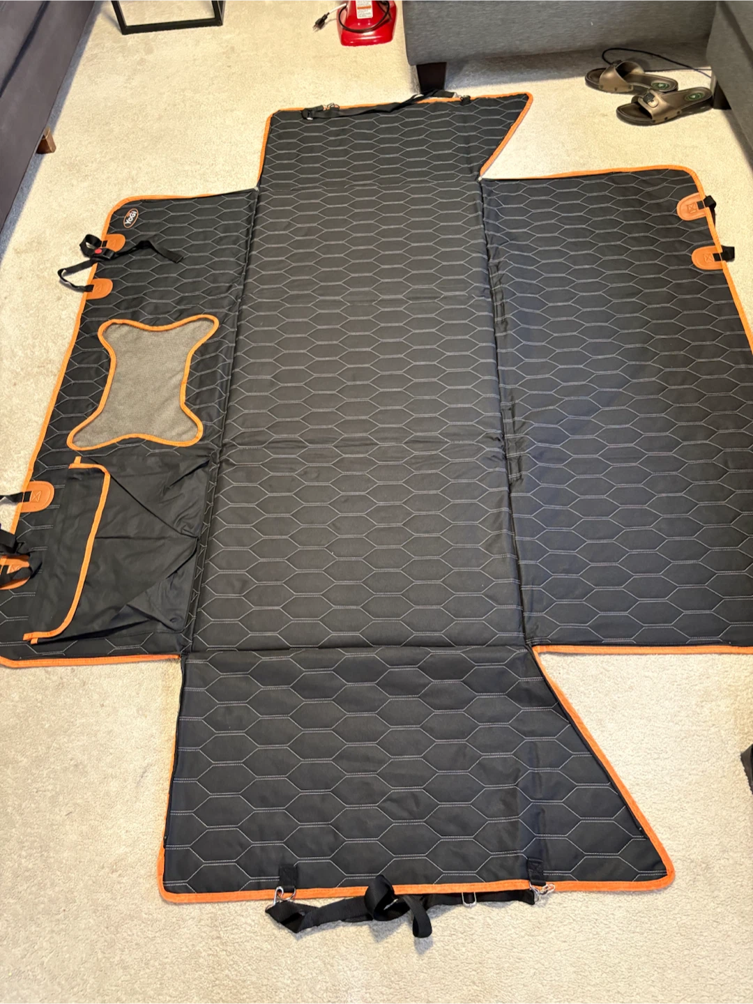 YOGI Prime Dog Back Seat Extender & Car Seat Cover