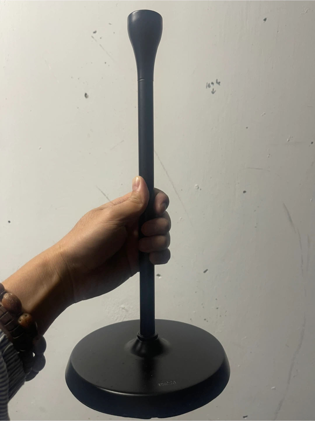 Umbra black paper towel holder