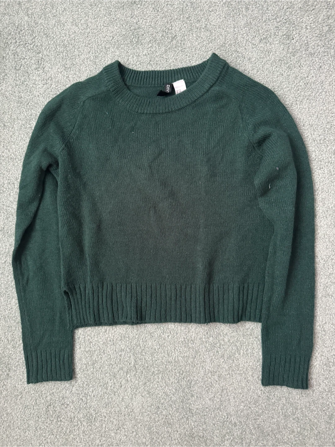 H&M Green Crewneck Sweater - XS